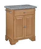 Grey Granite Top on Maple Cabinet by Home Styles - Light Wood (9003-0093)