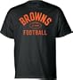 Cleveland Browns Brown Authentic Issue T-Shirt