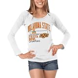 Oklahoma State Cowboys Ladies 2012 Fiesta Bowl Champions Dexy Long Sleeve T-Shirt - White