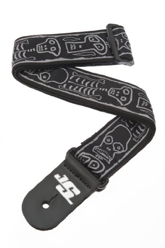 Planet Waves 50JS01 Joe Satriani Collection Gewebegurt, Skull n Bones Preisvergleich