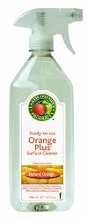 Earth Friendly Products Orange Plus Ready-to-Use Surface Cleaner, 32-Ounce Bottle (Pack of 6)