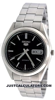 Seiko 5 Men's Automatic Self-winding Watch Model SNX115K