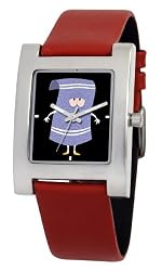 South Park Men's D1524S093 Kuban Collection Towelie Red Leather Watch