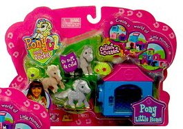 Childrens Toyshop  Toys : Pony in my Pocket Little Homes Blue