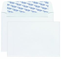 Columbian CO468 Grip-Seal Invitation Envelopes A9, 5-3/4" x 8-3/4" - White (Box of 100)