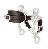 Kelly Silver Star Fleece Lined Silver Hackamore - Assorted Light/dark Oils - Horse