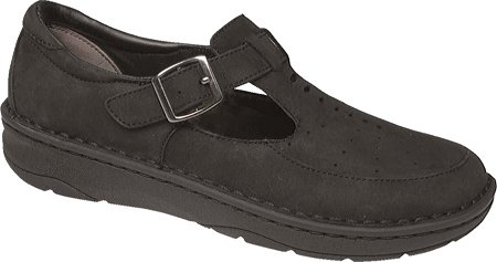 Drew Shoe Women's Amelia Flat,Black Calf,6.5 WW US
