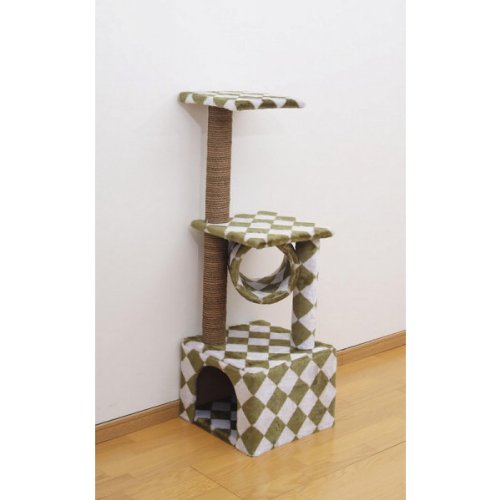ADD.MATE ネコノオアソビポール　グリーン