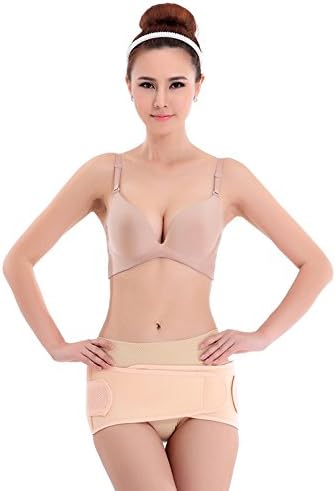 Breathable Elastic Maternity Support Belt Postpartum Wrapper Plevis Binder Compression Girdle Hip Slimming Belt Band Trimmer Shaper for Women