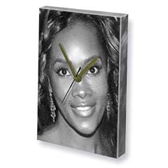 VIVICA A. FOX - Canvas Clock (A5 - Signed by the Artist) #js002