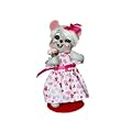6" Sweetheart Girl Mouse by Annalee