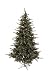 7.5' Pre-Lit Mixed Pine Artificial Christmas Tree With Pinecones - Clear Lights