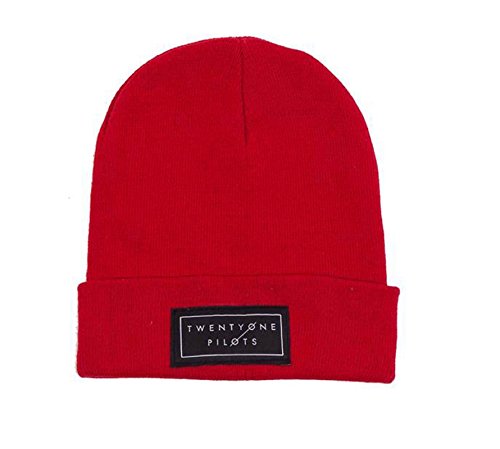 21 Twenty One Pilots Beanie band Logo clique new Official Red Hat