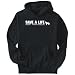 Hoodie Mens Black " Save a life, adopt from rescue - Bernese Mountain Dog " Dogs Medium