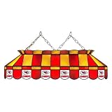 Other Brands Kansas City Chiefs 40W-in. Stained Glass Pool Table Light