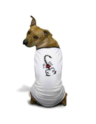 Pet Products: CafePress Tribal Scorpion Dog T-Shirt - XL White [Misc.] - CafePress