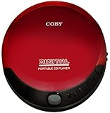 Coby Portable Compact CD Player (Red)