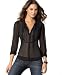 DKNY Jeans Chiffon Tuxedo Blouse