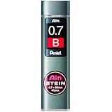 Pentel Ain Stein Mechanical Pencil Lead, 0.7mm B, 40 Leads (C277-B)