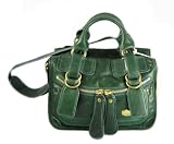 Chloe Handbags (Sapin or Green) Small Bay Leather Bag 7ES355 7ES436