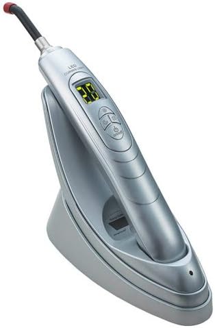 DENEST Dental Wireless LED Curing Light Lamp 5W 1800mw/cm2 Blue Light-US stock