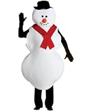 Mr. Snowman With Hat & Scarf Adult Costume