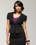 bebe Fine Lines Seamed Jacket