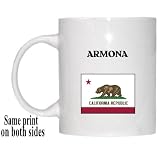 US State Flag - ARMONA, California (CA) Mug