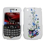 Blue Vine Design Snap-On Cover Case for Verizon Blackberry Curve 3G 9330
