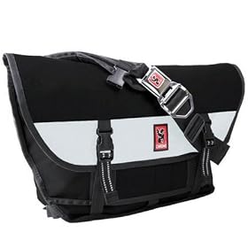 Chrome Citizen Messenger Bag - Black / White