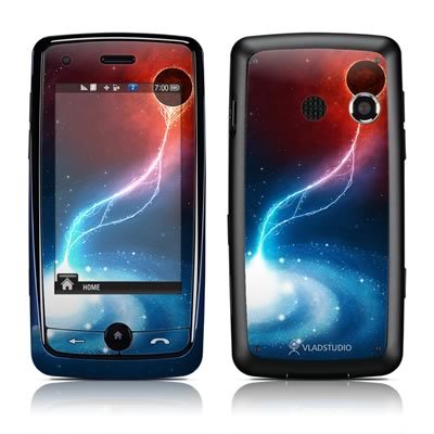 Black Hole Design Protective Skin Decal Sticker Cover for LG Rumor Touch LN510 Cell Phone
