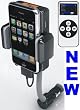 FM Transmitter + Car Charger + Holder ~Remote Included!~ for iPhone 3GS 3G iP...