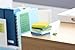 Post-it Recycled Super Sticky Notes, 2x Sticking Power, 3 in x 3 in, Bora Bora Collection, 6 Pads/Pack (654-SST)