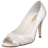 Bridal by Butter Womens Charisma Peep-Toe Pump