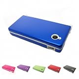 BLUE Nintendo DSi NDS i NDSI Aluminum Metal Case Skin Protector Cover + Free Screen Protectors (Many Colors Available)