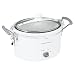 Hamilton Beach 33144 Stay-or-Go 4-Quart Slow Cooker, White