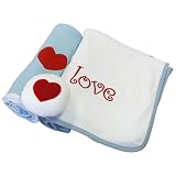 Tadpoles Blanket/Rattle 3-pc. Gift Set - Blue