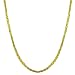 Essential 14kt Yellow Gold Byzantine Chain Necklace