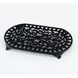 Large Oval Trivet in Black