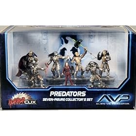 HorrorClix: AVP Predators Collector's Set
