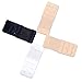 Quintina Ladies Elastic Bra Extender Stretchy 2 hook 3/4 inch Spacing Breathing Room