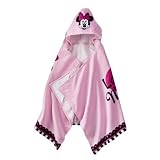 Disney Minnie Mouse Pink Hooded Bath Towel