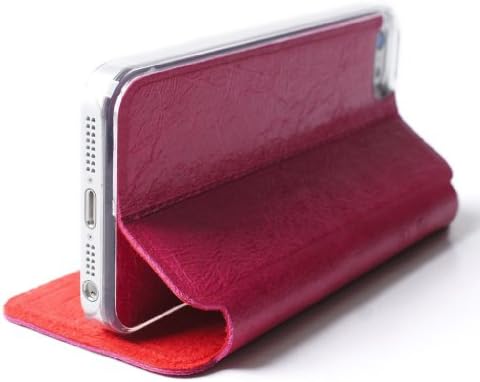 Amber Lu Genuine Italian Leather iPhone Case (Pink)