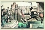 12 X 18 Stretched Canvas Poster Puck Magazine: Left!