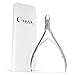 Cuticle Nipper Cutter - Removes Dead Skin - Stainless Steel with Storage Case