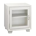 Storage Cube with Door - White