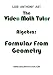 The Video Math Tutor: Algebra: Formulas From Geometry (NTSC)