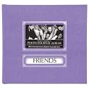 C.R. Gibson Square Slim Compact Journal Album, Ultra Violet
