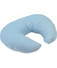 Widgey Cushion Cover - Blue/White Check