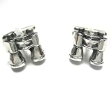 Silver Binocular Cufflinks